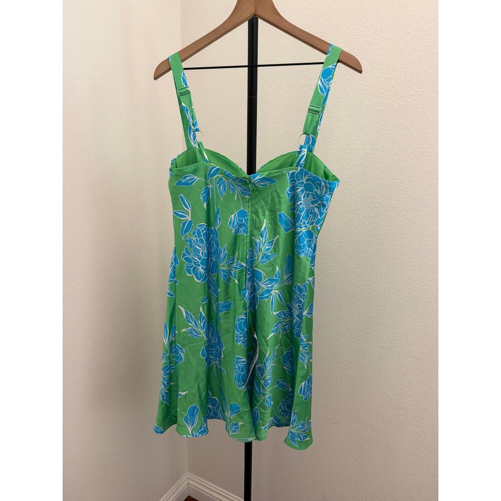 New studio city tropical floral dress size Large - Picture 4 of 5